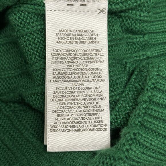 Polo Ralph Lauren Boys Cable-Knit Cotton Crew Neck Sweater Red Size 8 Small NWT - Picture 5 of 6